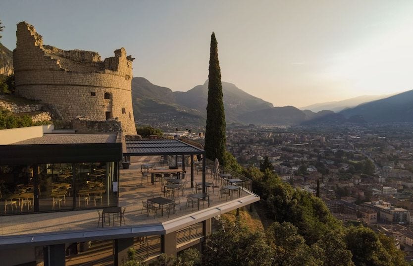 Bastione Riva del Garda sponda trentina Lago di Garda