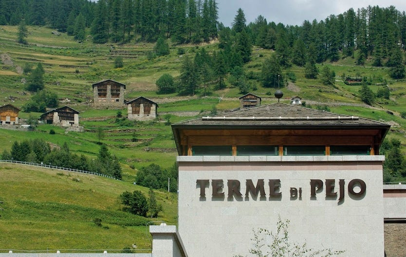 Terme di Pejo terme del Trentino