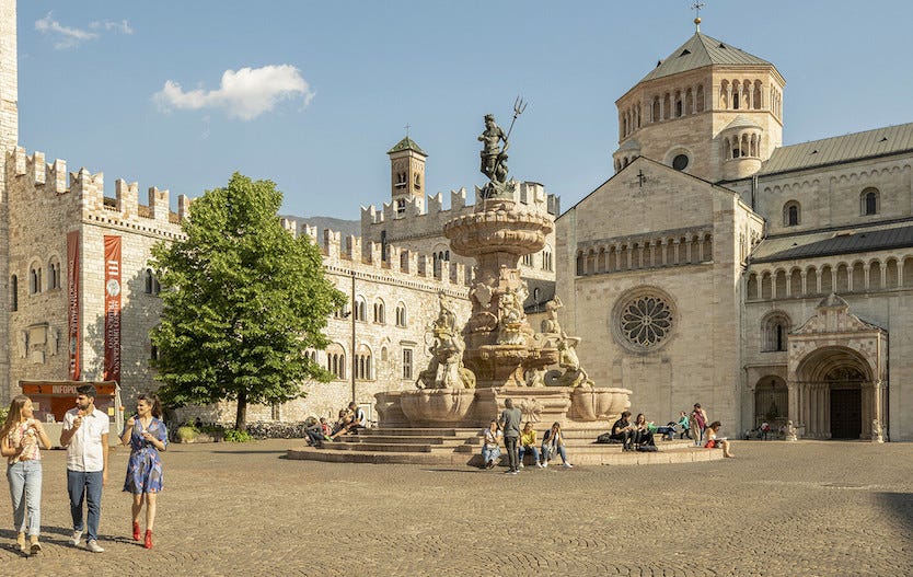 Trento città del Teroldego vino rosso trentino