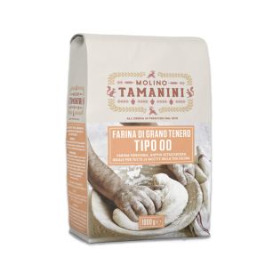 FARINA DI GRANO TENERO 00 1 kg I MOLINO TAMANINI