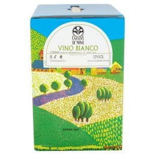 VINO BIANCO CONTADINO 5 l I CANTINA DI NOMI